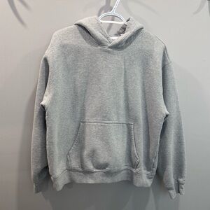Aritzia TNA Heather Chrome Perfect Fit Hoodie